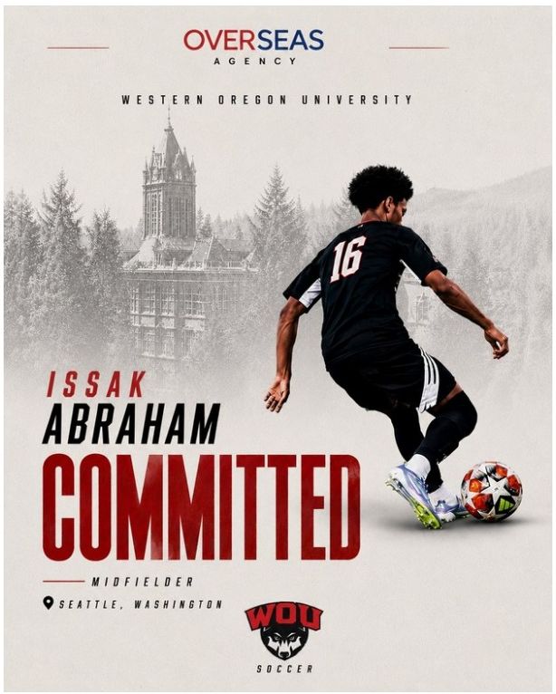 Issak Abraham — gecommit, Western Oregon University