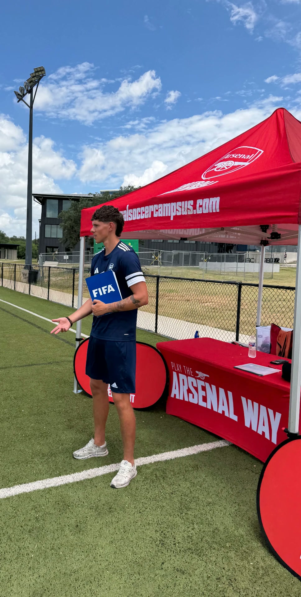 Arsenal Academy USA — coördinator van de zomerkampen.